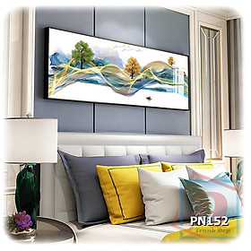 Tranh canvas khổ lớn trang trí phòng ngủ - PN152
