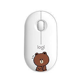 Logitech Pebble Wireless Mouse BT Mouse BT 2.4 GHz USB Receiver Dual Connectivity Slim Optical Computer Mice For Laptop