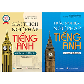 Hình ảnh Combo 2 Cuốn Giải Thích Ngữ Pháp Và Trắc Nghiệm Ngữ Pháp Tiếng Anh Mai Lan Hương