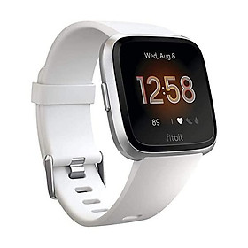 Fitbit Versa Lite Edition Smart Watch, 1 Count (S & L bands included)
