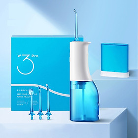 >> BÁO GIÁ MÁY PHUN NƯỚC LÀM SẠCH RĂNG | Shopee Lazada Sendo Tiki mới nhất 100 Xiaomi YouPin Soocas W3 pro Máy tăm nước, chăm sóc răng miệng, làm sạch răng,Bình chứa nước 240ml, 4 vòi phun