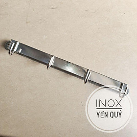INOX304 Gài dao inox có móc cao cấp chống gỉ - Gài dao Inox có móc treo muỗng thìa