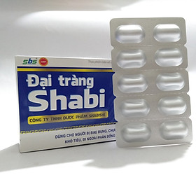 Hỗ trợ điều trị viêm đại tràng Viên uống Đại Tràng Shabi chứa ImuneGamma dùng cho người đau bụng, chướng bụng, hội chứng ruột kích thích-Hộp 30 viên