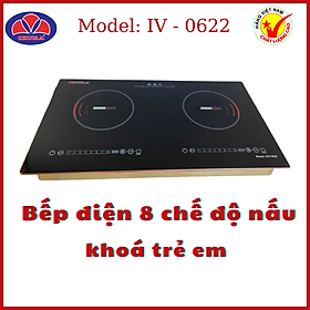 Mua Bếp đôi điện từ IKURA - Bảng điểu chỉnh cảm ứng kiểu trượt - Khoá phím trẻ em - chức năng Boost - Hàng Chính Hãng