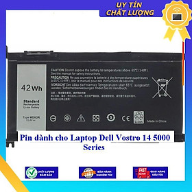 Pin dùng cho Laptop Dell Vostro 14 5000 Series - Hàng Nhập Khẩu New Seal