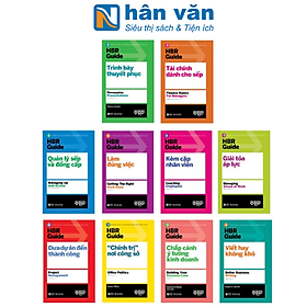 Sách - HBR Guide 2021: Bí Kíp Kinh Doanh từ Harvard Business Review ( bộ 10 cuốn )
