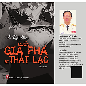 Sách - cuốn gia phả bị thất lạc - hồ sỹ hậu