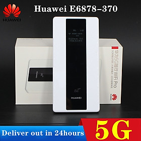 Mua Huawei E6878-370 | Bộ Phát Wi-Fi  Di Động 5G 2 Trong 1  Tốc Độ 1.65Gbps  Pin 4.000mAh - Hàng Nhập Khẩu - Mẫu Ngẫu Nhiên