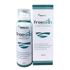 Xịt hỗ trợ Trị Mụn Lưng, Mụn Cơ Thể - Freeskin - Giúp Sạch Mụn, Hết Thâm, Làm Mềm Da, Sáng Da (80ml)