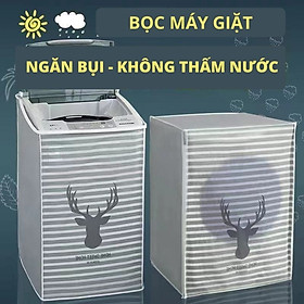 Vỏ bọc - Áo trùm máy giặt cao cấp - giao họa tiết ngẫu nhiên