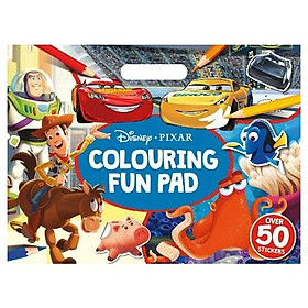 Disney Pixar Mixed: Colouring Fun Pad (Giant Colour Me Pad Disney)
