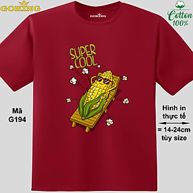 SUPER COOL, mã G194. Áo thun siêu đẹp cho cả gia đình. Form unisex cho nam nữ, trẻ em, bé trai gái. Quà tặng ý nghĩa