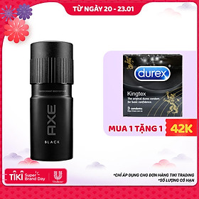 Xịt Ngăn Mùi Toàn Thân Axe Black 67180020 (150ml)