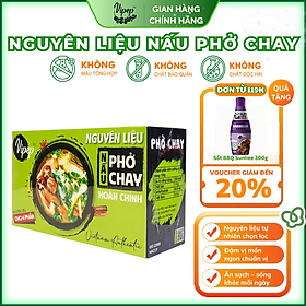 Nguyên Liệu Nấu Phở Chay Hoàn Chỉnh Vipep 320G