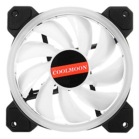 Quạt Tản Nhiệt Coolmoon V2 RGB - Hàng nhập khẩu