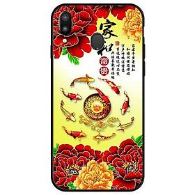 Ốp lưng dành cho điện thoại Samsung Galaxy M20 - Hoa Mẫu Đơn Đỏ