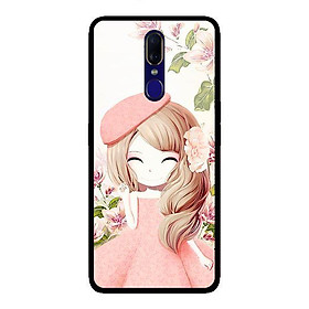 Ốp lưng dành cho Oppo F11 Anime Cô Gái Váy Bông - Hàng chính hãng