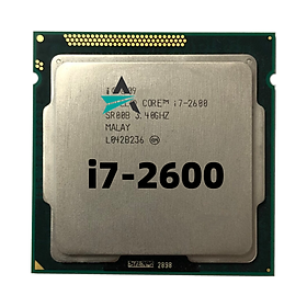 Sử dụng Core i7 2600 3.4GHz Quad Core 8MB 5GT/s SR00B LGA 1155 CPU I7 2600 Miễn Phí Vận Chuyển
