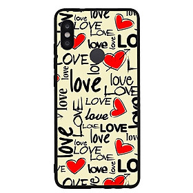 Ốp Lưng Viền TPU cho điện thoại Xiaomi Redmi Note 5 Pro - Love 06