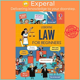 Sách - Law for Beginners by Lara Bryan (UK edition, hardcover)