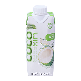 Nước Dừa Xiêm Xanh Cocoxim 330ML