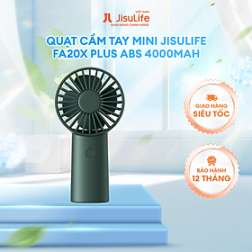 Mua Quạt Cầm Tay Mini JISULIFE FA20X Plus ABS 4000mAh - Sạc Nhanh - Sử Dụng Lên Đến 16H - Hàng Chính Hãng
