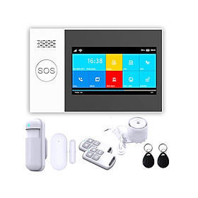 Mua Bộ Báo Động Chống Trộm Qua WIFI Và Sim GSM GW05 Cao Cấp  Màn Hình Cảm Ứng - Hàng Chính Hãng