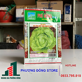 Combo 5-10 gói hạt giống rau Xà lách búp Thảo Nguyên năng suất cao, kháng bệnh tốt