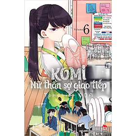 Sách - Komi - Nữ thần sợ giao tiếp - Tập 6