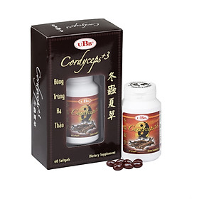 Thực Phẩm Chức Năng - UBB CORDYCEPS +3 - Đông Trùng Hạ Thảo