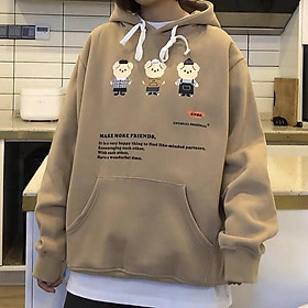 Hàng Siêu CấpNỉ Hoodie in gấu kute hàng chất dày