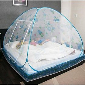 Mua Mùng Chụp Không Đáy 1m6 Hoa Văn Cao Cấp