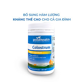 Sữa non Goodhealth Colostrum_Nhập khẩu chính hãng New Zealand