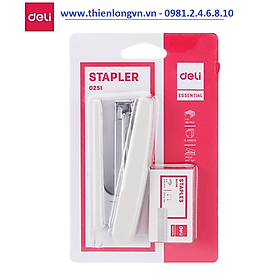 Dập ghim số 10 kèm hộp kim Deli - 0251