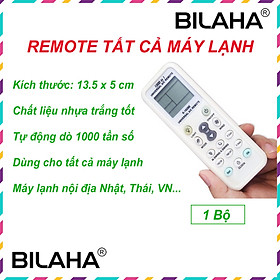 Hình ảnh Điều khiển remote tất cả máy lạnh thay thế remote cũ nội địa Nhật, Thái Lan, Việt Nam (có hàng sẵn) (Hàng Chính Hãng)