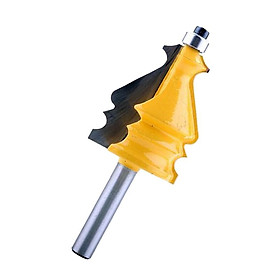 8mm Shank Carbide Molding Router Bit Durable Power Tools for Woodworking DIY