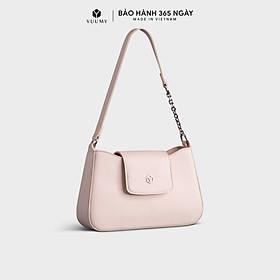 Túi xách đeo vai phối khóa trang trí YUUMY Seasand YN182 - Hồng dâu