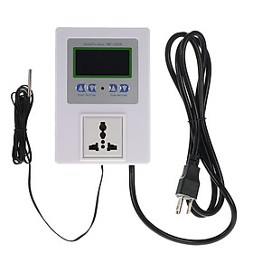 Bộ Điều Khiển Nhiệt Độ Thông Minh Có Dây Với Công Tắc Cảm Biến Nhiệt Và Màn Hình LCD Kỹ Thuật Số (AC110-240V) (10A) (Đầu Cắm US)