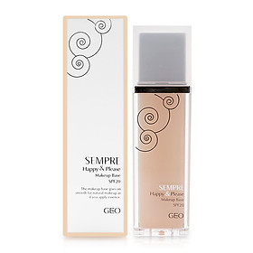 Kem Lót Trang Điểm Sempre H&P Makeup Base Spf20 #1 Skin Beige Geo