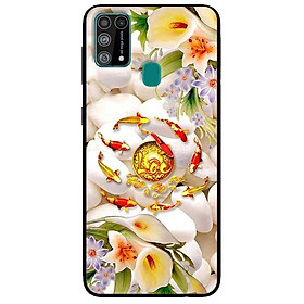 Ốp lưng dành cho Samsung Galaxy M31 mẫu Lộc Koi