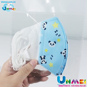 Set 5 Khẩu Trang Kháng Khuẩn Chống Bụi Cho Bé Loại Dày Size 0-3 tuổi (Màu Ngẫu Nhiên)