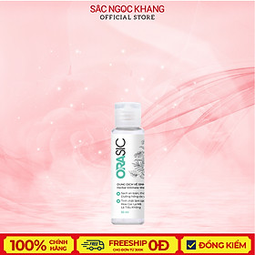 [Size du lịch] Dung dịch vệ sinh phụ nữ Orasic 30g tinh chất lá trầu không dịu nhẹ từ thiên nhiên