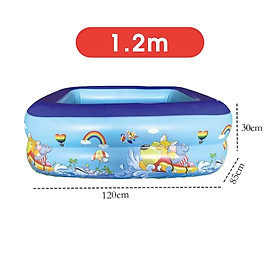 Mua Bể Bơi 3 Tầng Đủ Kích Cỡ Có Đáy Chống Trược Hồ Bơi Đủ Kích Cỡ Hàng Cao Cấp  Dày Dặn  Không Bị Xì Hơi