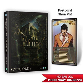 Overlord - tập 7: những kẻ xâm nhập - bản đặc biệt - tặng kèm postcard nhân vật