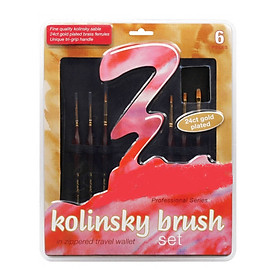 Bộ cọ màu nước Kolinsky Sable