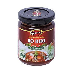 Xốt Gia Vị Hoàn Chỉnh Bò Kho Barona 250G