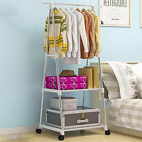 Mua Kệ chữ A treo quần áo có bánh xe di chuyển tiện dụng
