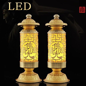 Mua Đèn Bàn thờ Trụ LED cao cấp 7 màu (bàn thờ Phật Gia tiên...)