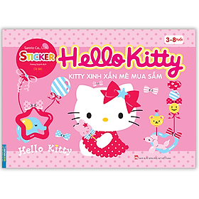 Sách Hello Kitty - Kitty Xinh Xắn Mê Mua Sắm (3-8 Tuổi)