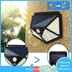 Mua Combo 2 Đèn Năng Lượng Mặt Trời Cảm Biến Chuyển Động 100 Bóng Led  (Đèn Chống Nước  3 Chế Độ Sáng  Dùng Chiếu Sáng Sân Vườn  Lối Đi Ngoài Trời...) - Vận Chuyển Miễn Phí Toàn Quốc